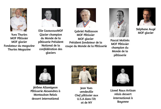 Jury du concours Annuel PDLM - Pâtissiers dans le monde